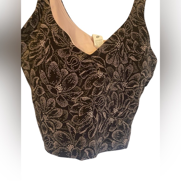 NWT Lululemon align tank DOT MULTI PINK Size 6 - Picture 3 of 5